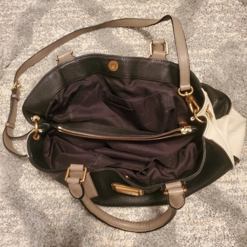 Marc By Marc Jacobs Color Block Leather Handbag -… - image 7